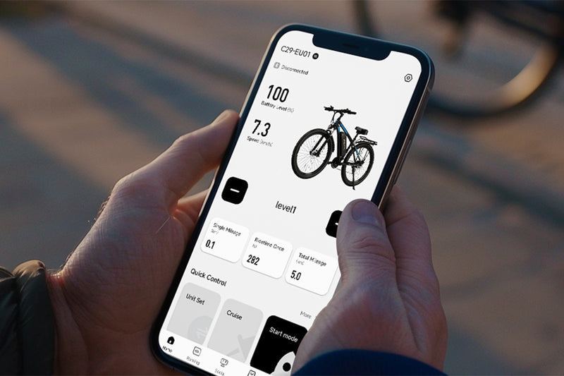 DUOTTS C29 elektriskais velosipēds ar 2x15Ah akumulatoriem DUOTTS C29 elektriskais velosipēds ar 2x15Ah akumulatoriem